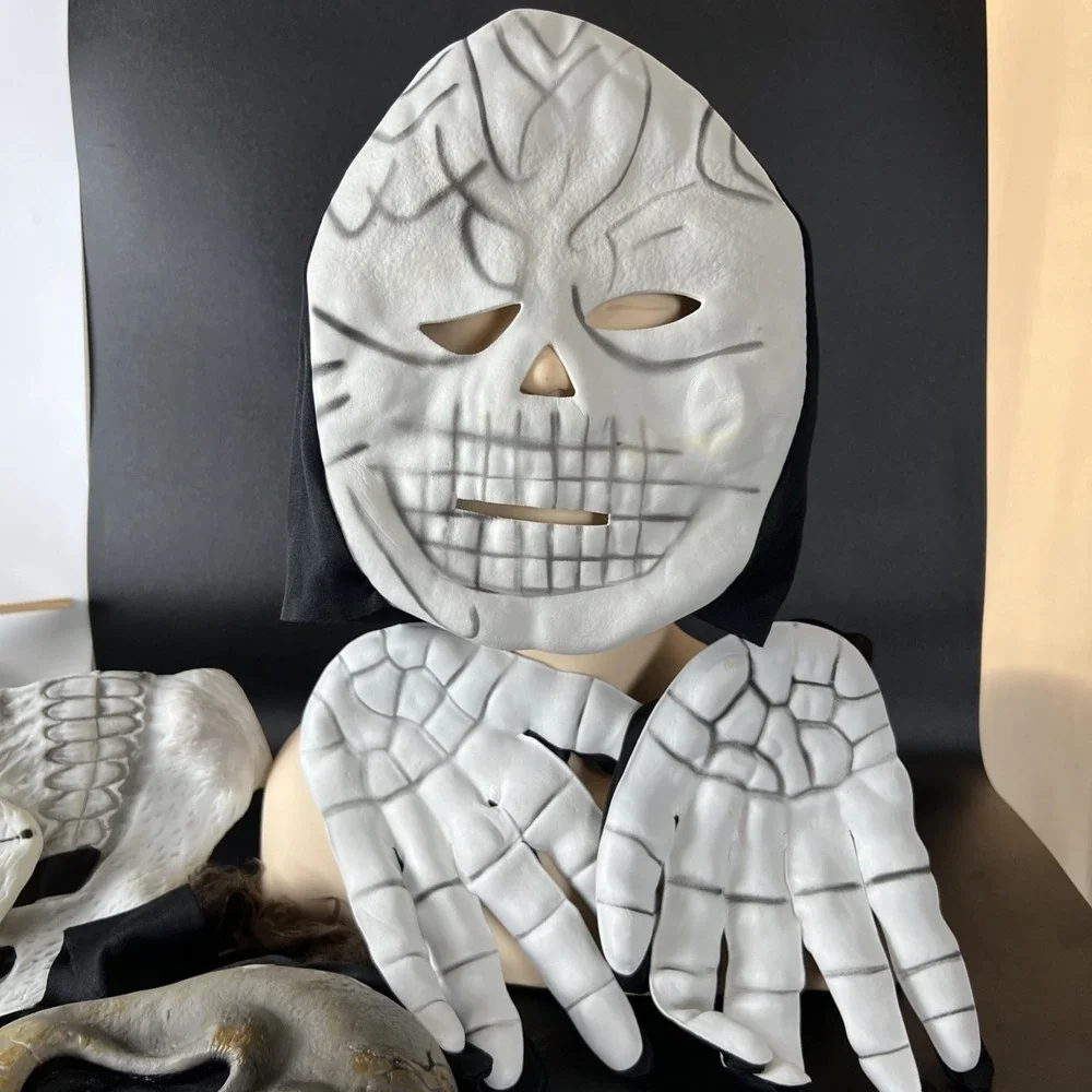 Halloween Cosplay Masks 4 Ghost Face Aged Fun‎ World #8517km Werewolf Skeletor?